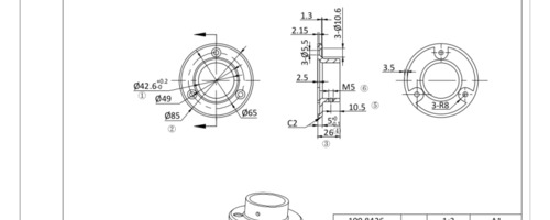 Vorschau Technische Zeichnung