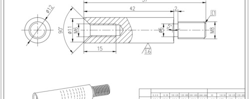 Vorschau Technische Zeichnung