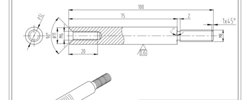 Vorschau Technische Zeichnung