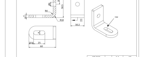 Vorschau Technische Zeichnung