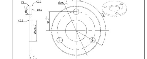 Vorschau Technische Zeichnung