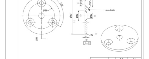 Vorschau Technische Zeichnung