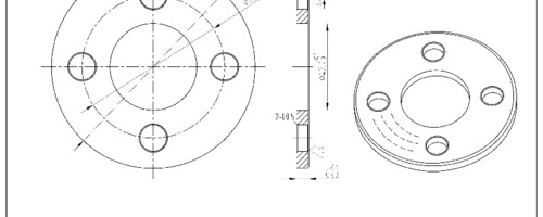 Vorschau Technische Zeichnung