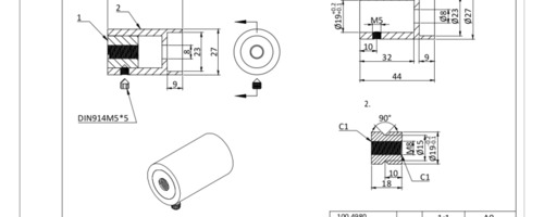 Vorschau Technische Zeichnung