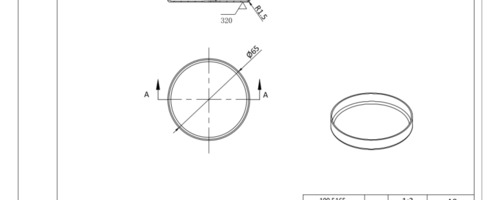 Vorschau Technische Zeichnung