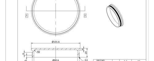 Vorschau Technische Zeichnung