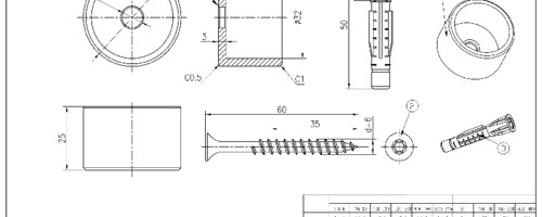 Vorschau Technische Zeichnung