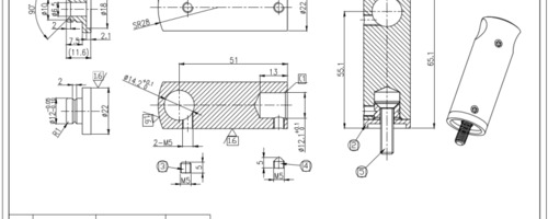 Vorschau Technische Zeichnung