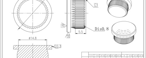 Vorschau Technische Zeichnung