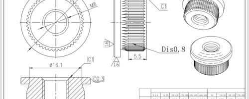 Vorschau Technische Zeichnung