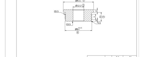 Vorschau Technische Zeichnung