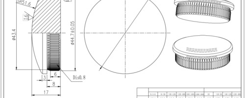 Vorschau Technische Zeichnung