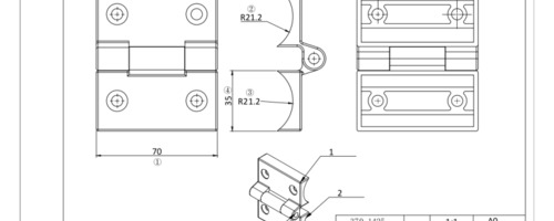 Vorschau Technische Zeichnung