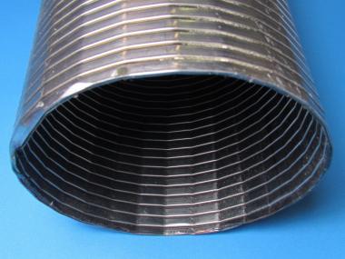 Stahl Schlauch 140 - 145 mm Edelstahl flex Rohr Abgas flexible