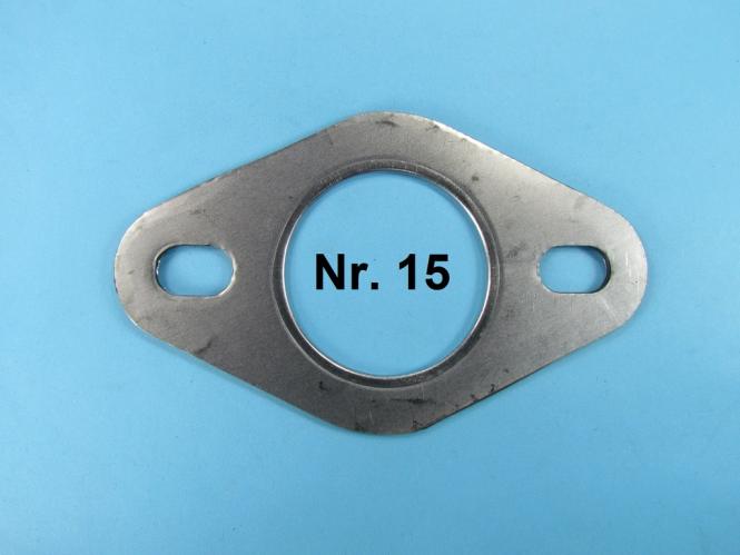 NovaNox® Auspuff Dichtung 55,5x70x14 mm Alu Dichtringe Aupuff